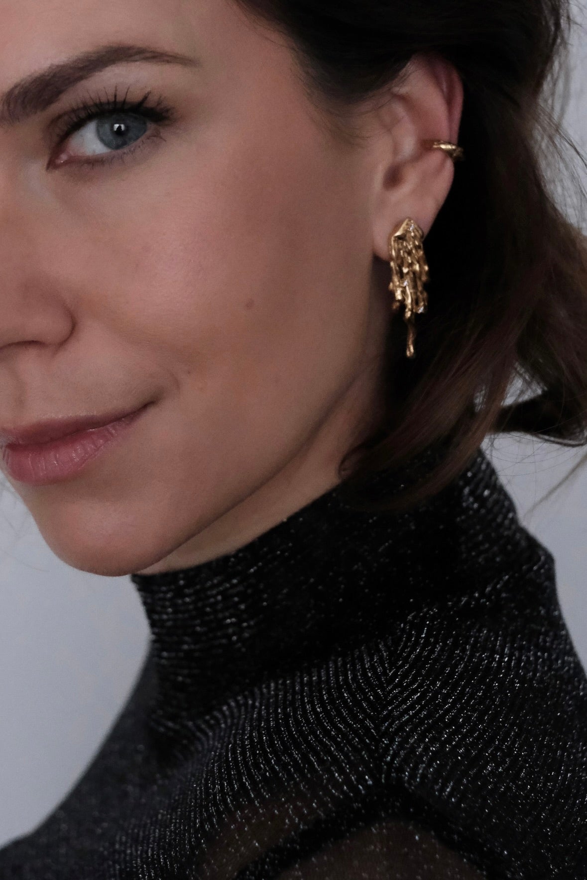 Diamond Drop Earring