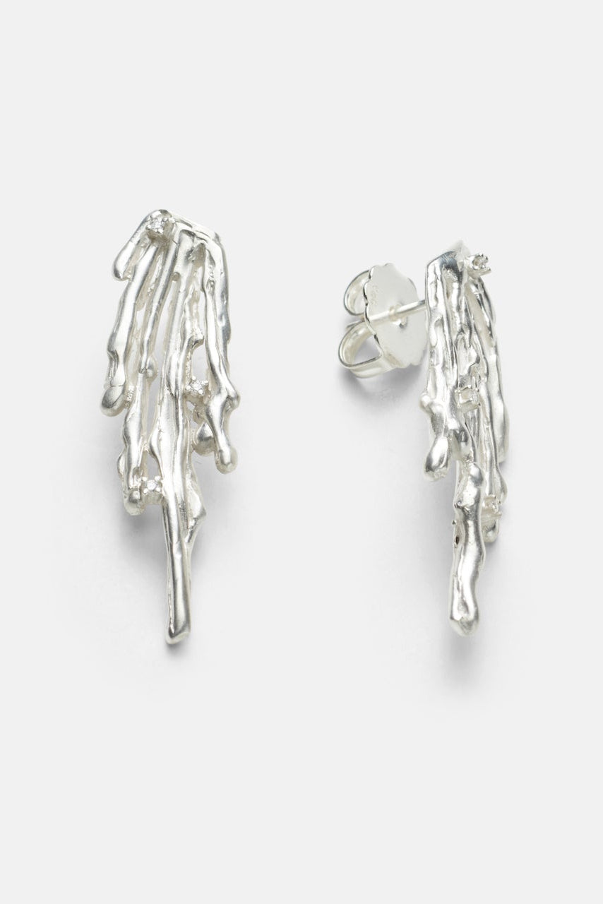 Diamond Drop Earring