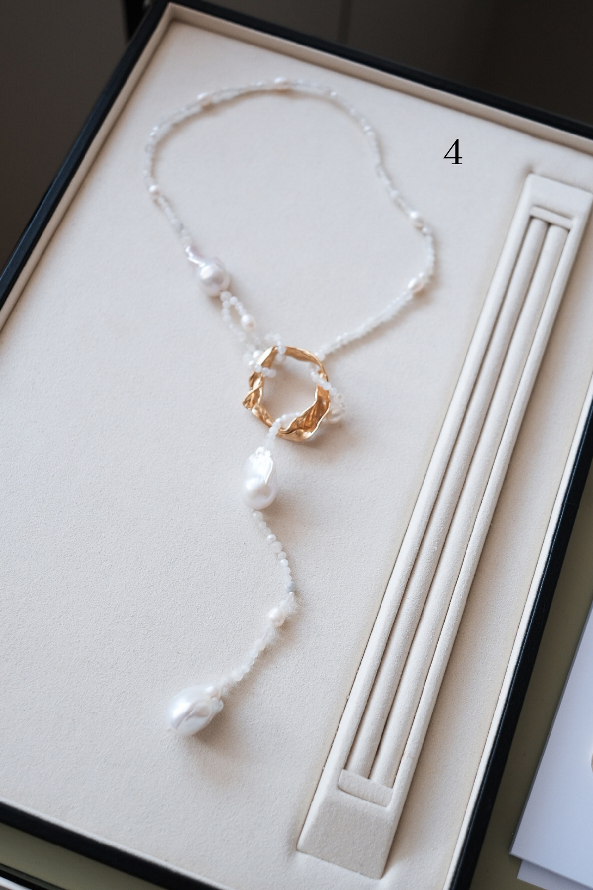 Twisted Circle Necklace