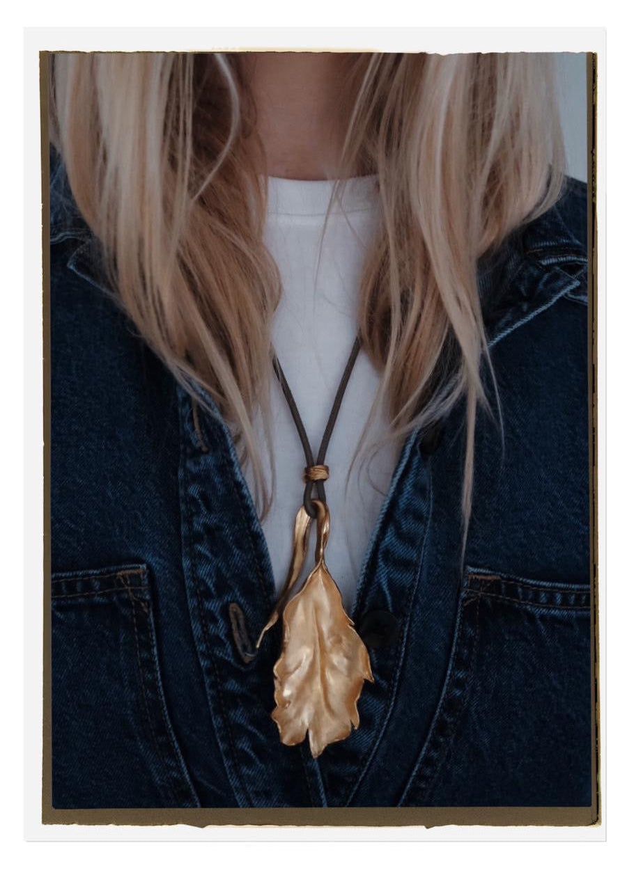 Blooming Leaf Necklace