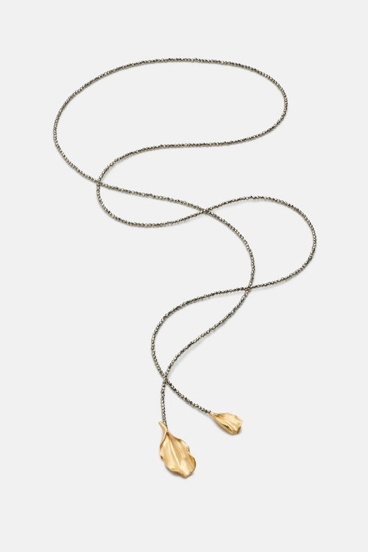 Sparkling Leaf Necklace