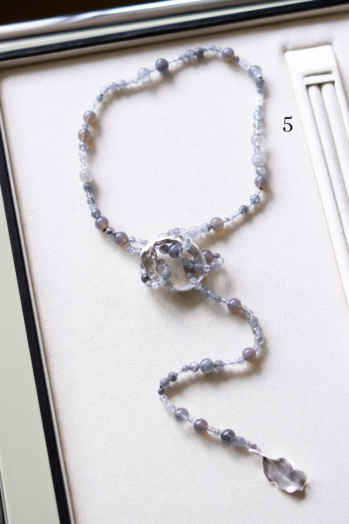Twisted Circle Necklace