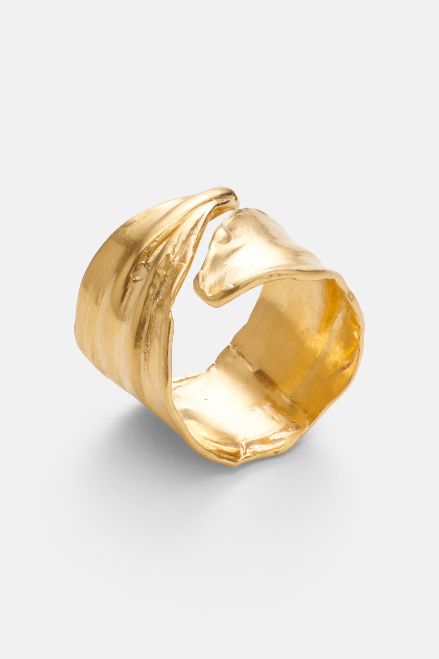 Twisted Leaf Ring