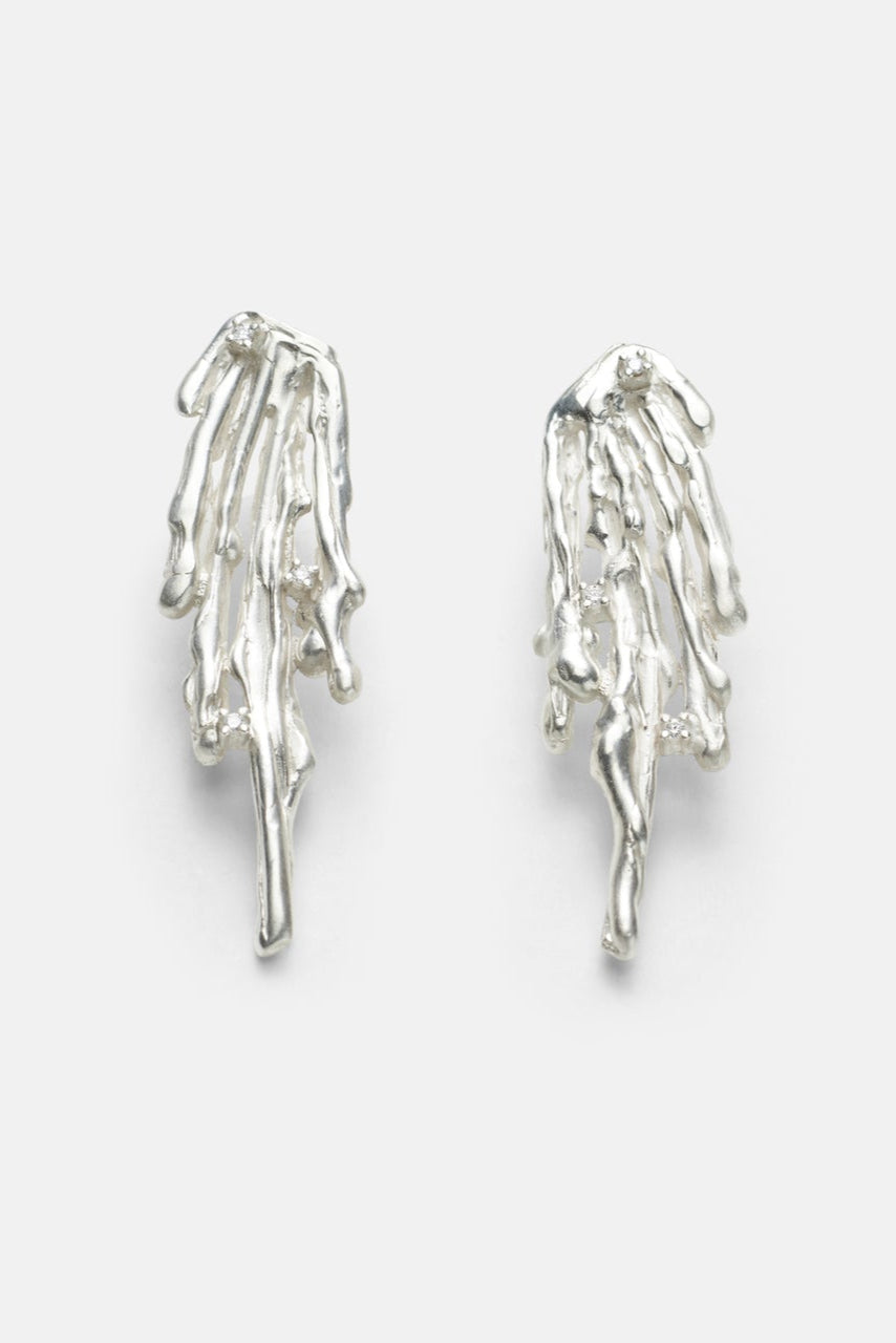 Diamond Drop Earring