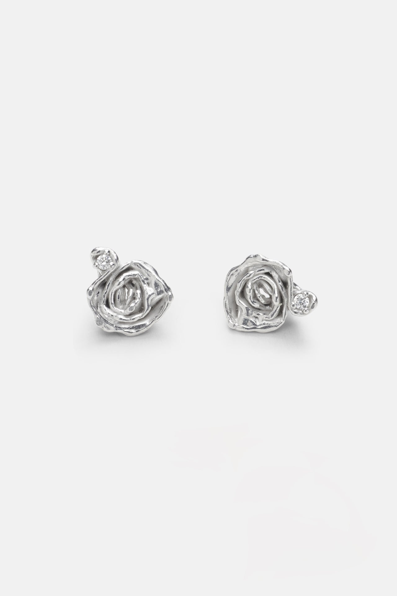 Rose earrings